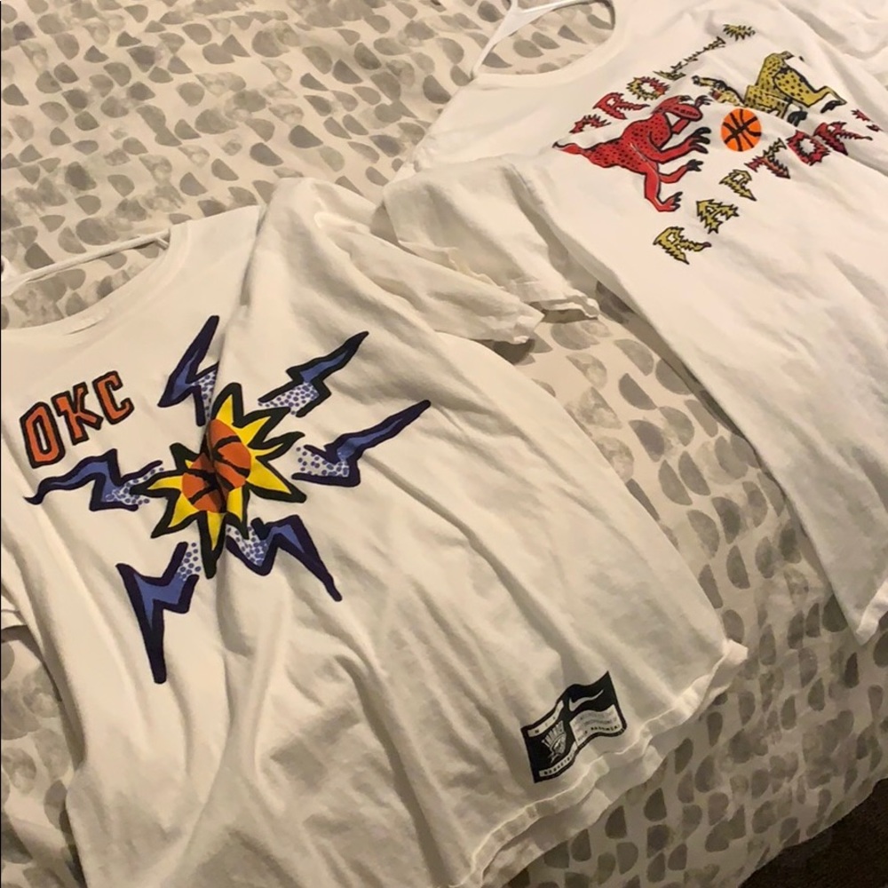 filipino pagowski/nike colab vintage shirts